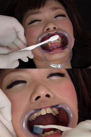【八重歯】美少女の八重歯を歯磨きハイビジョン！！