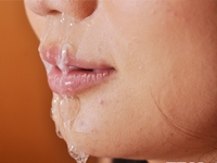 フェチ：美女の鼻水　写真集（画像データ集）